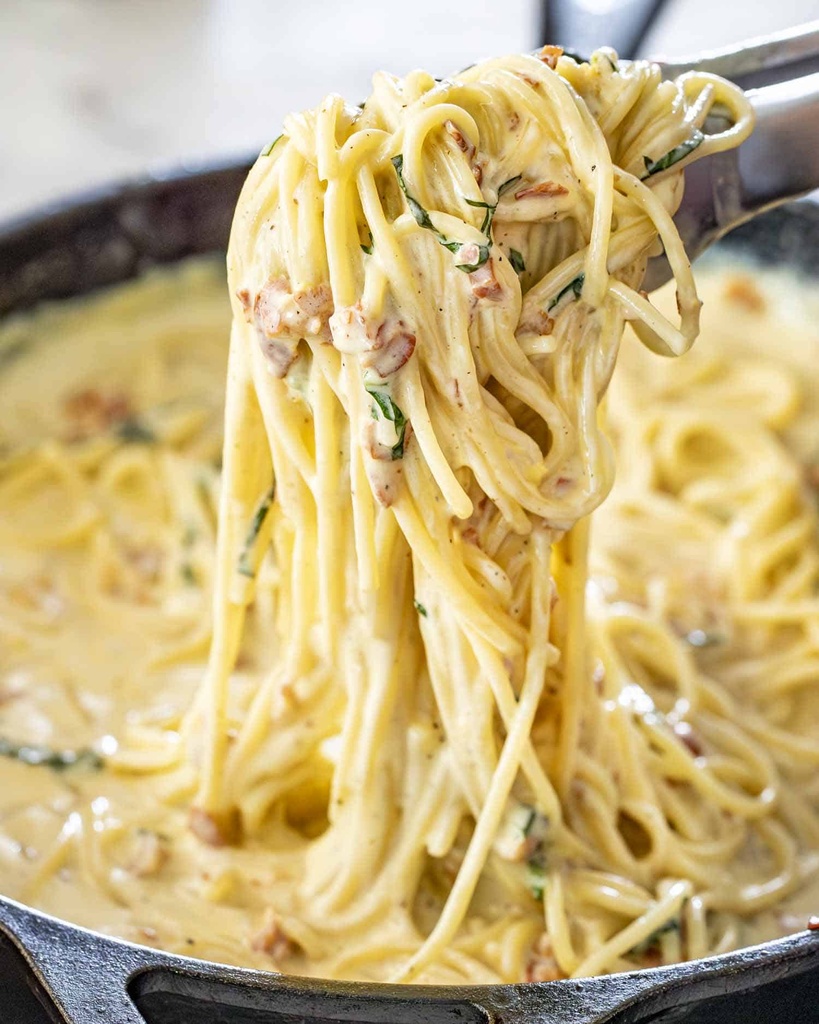 Creamly carbonara