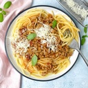 Fresh Grated Parmigiano Reggiano with Spaghetti