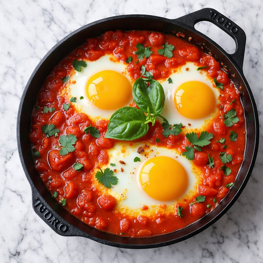 Mutti - Peeled Tomatoes with eggs