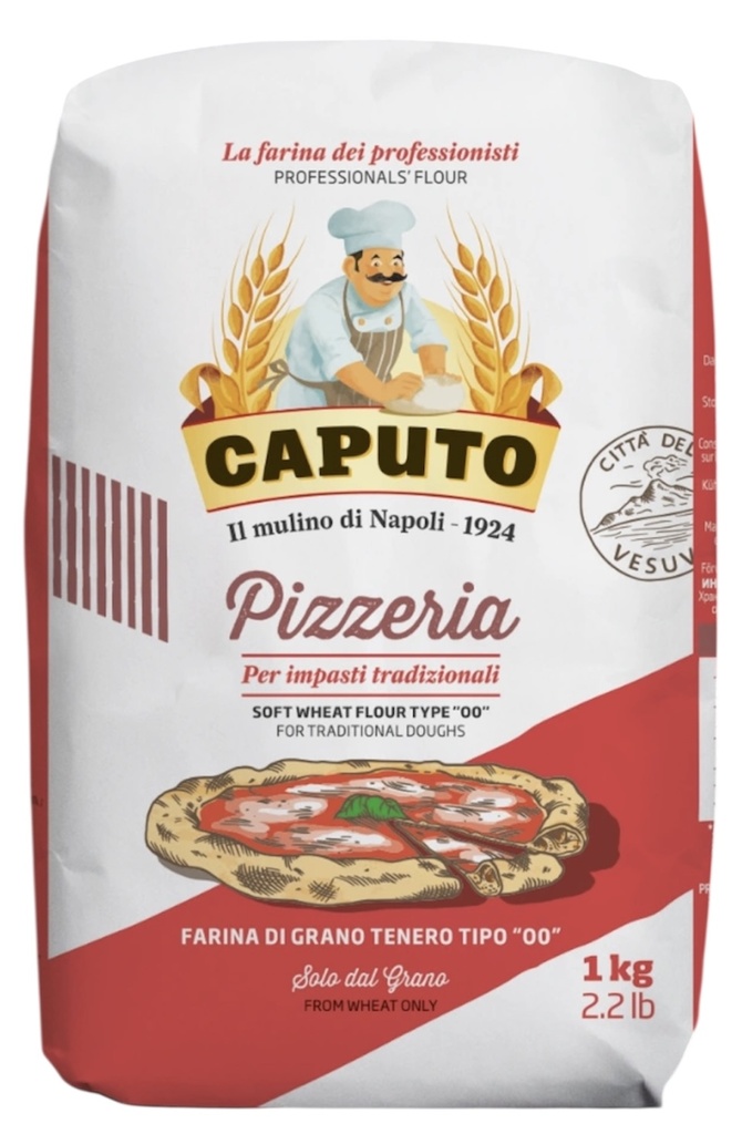 Caputo - Pizza Soft Wheat Flour Type "00" 意大利優質披薩小麥麵粉 “00” 型 1Kg