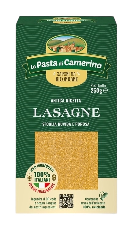 La Pasta di Camerino - Lasagna Sheets 千層麵皮 250g