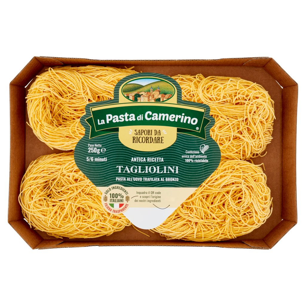 Camerino - Tagliolini Egg Pasta 幼扁蛋麵 250g