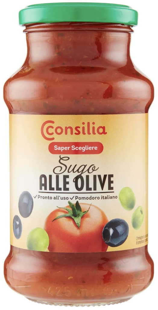 Consilia - Tomatoes Olives Sauce 400g
