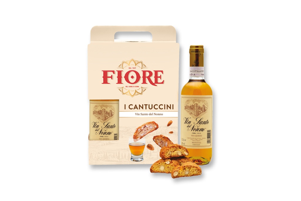 Cantucci Almond 200g & Grandfather's Vin Santo 375cl 意大利杏仁脆餅 & 聖酒 (甜酒)