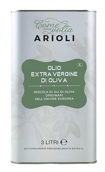 Arioli - 100% European Extra Virgin Olive Oil 歐洲特級初榨橄欖油 3L