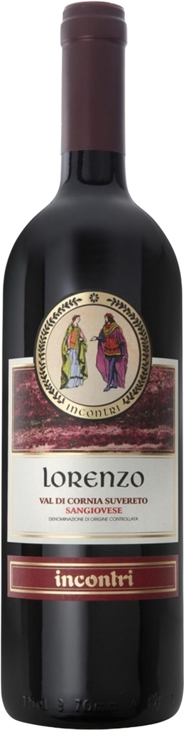Incontri - Lorenzo Val di Cornia Suvereto Sangiovese DOC 750ml