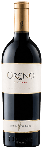 Tenuta Sette Ponti - Oreno Toscana Rosso I.G.T. 750ml - Wooden Box 6-btls