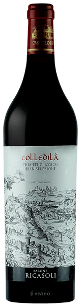 Ricasoli 1141 - Colledilà Chianti Classico DOCG Gran Selezione 750ml - Wooden Box 6-btls