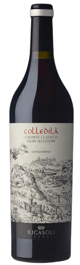 Ricasoli 1141 - Colledilà Chianti Classico DOCG Gran Selezione 750ml - Wooden Box 6-btls