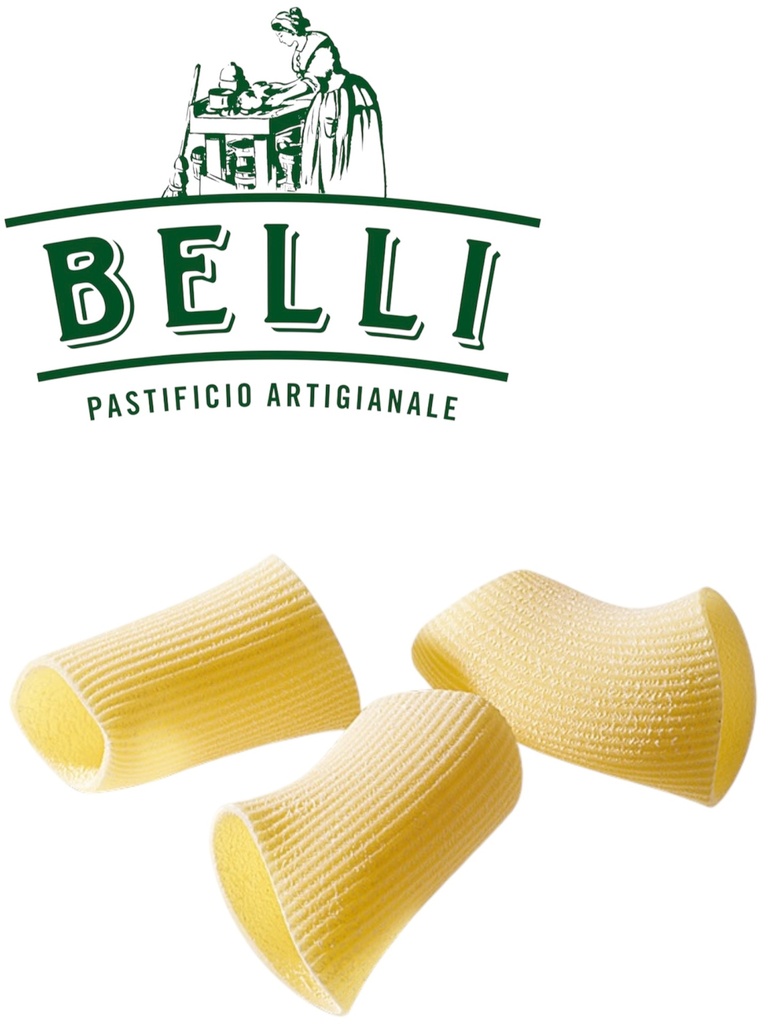 Belli - Durum Wheat Semolina Rigatoni 0.500Kg