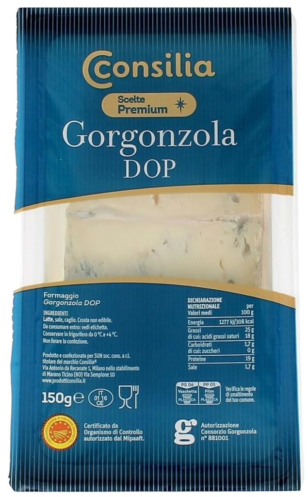 Consilia - Sweet Gorgonzola Cheese 150g
