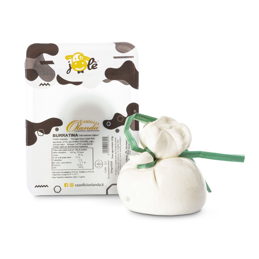Olanda-Burrata in Jar 125g 