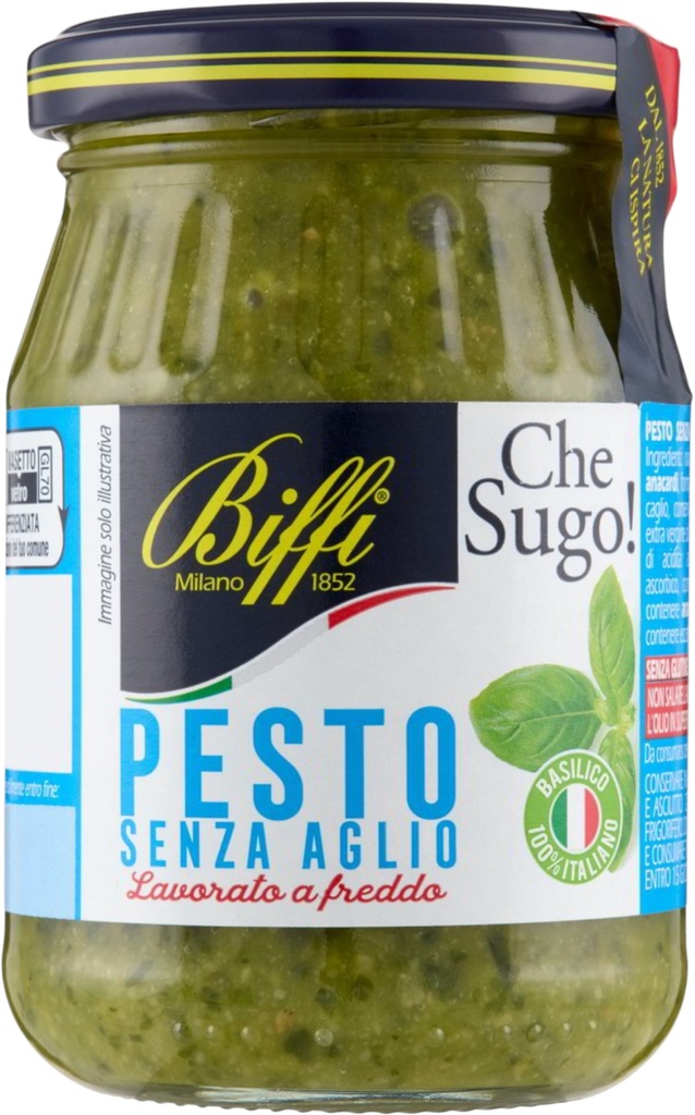 Biffi - Pesto s/aglio Bio 190gr