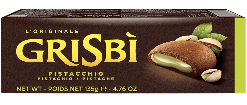 Grisbi - Pistachios Biscuits 135g 