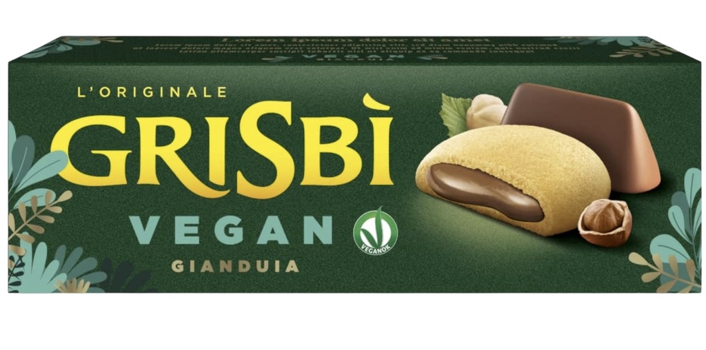 Grisbi - Gianduia VEGAN Biscuits 135g  