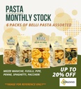 Pasta Monthly Stock — Family Saver Pack