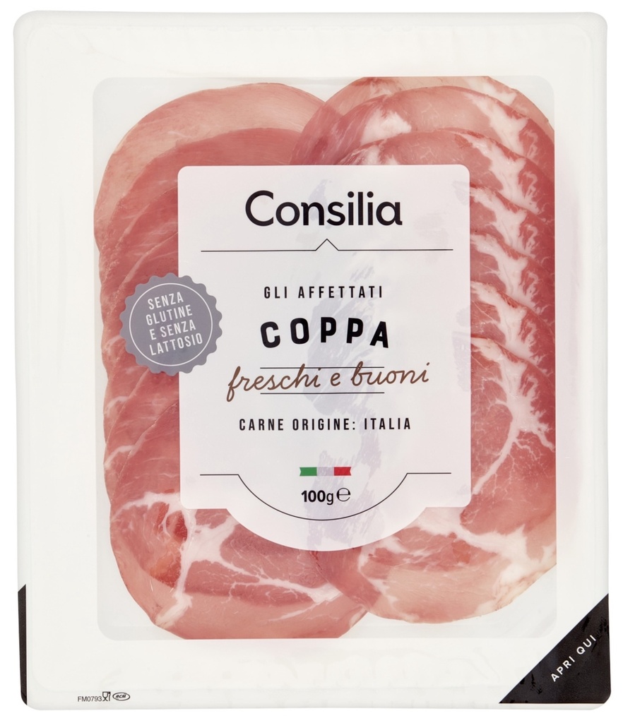 Consilia - Coppa affettata 100g