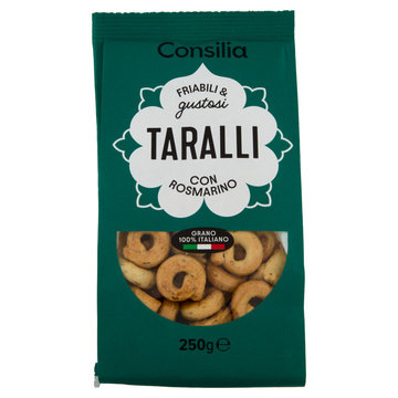 Consilia - Taralli al rosmarino 250g 