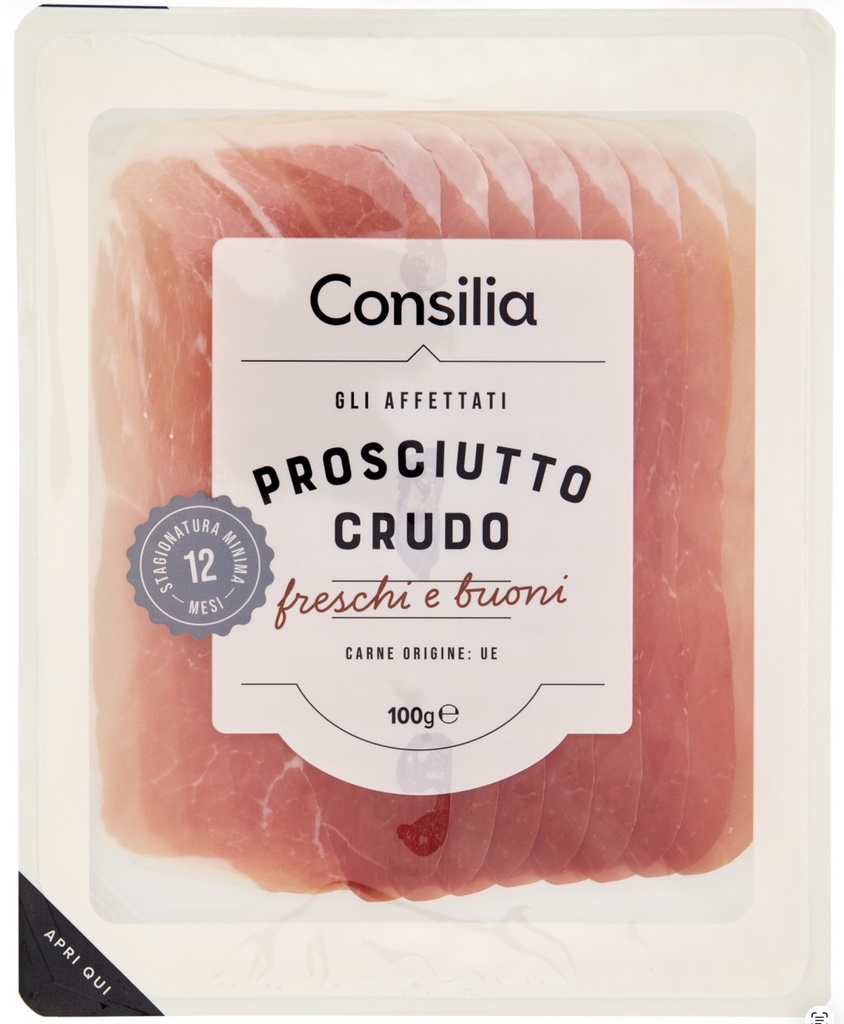 Consilia - Sliced Raw Ham  – 100g 