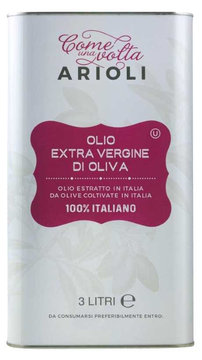 Arioli - 100% Italian Extra Virgin Olive Oil 意大利特級初榨橄欖油 3L