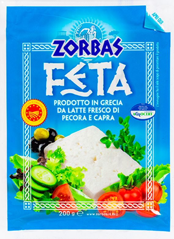 Zorbas - Feta DOP Cheese 菲達芝士 200g