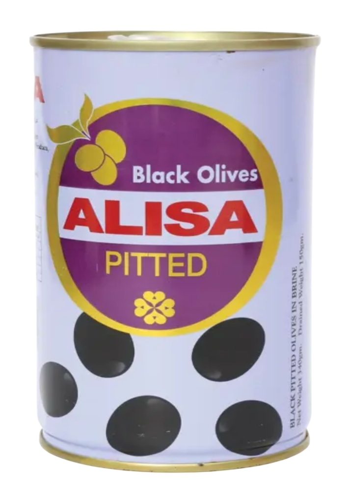 Alisa - Black Olives Pitted 去核橄欖 150g