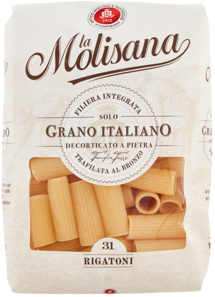 La Molisana - Rigatoni N°31 粗管通心粉 500g