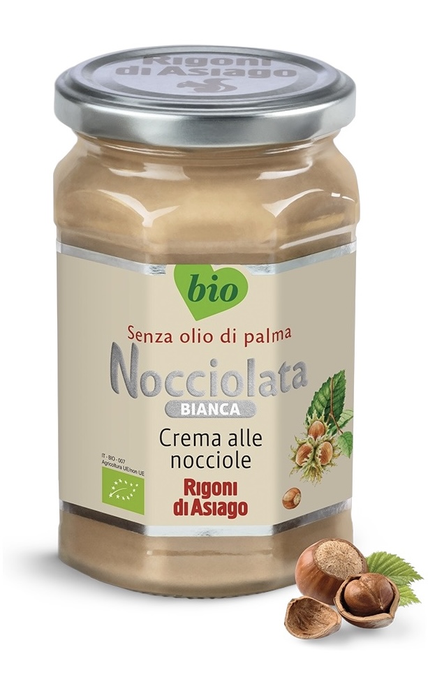 Rigoni di Asiago - Nocciolata Bianca Crema alle Nocciole 350g