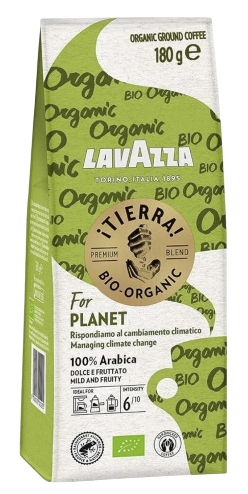 LavAzza - ¡Tierra! Bio-Organic Ground Coffee 180g