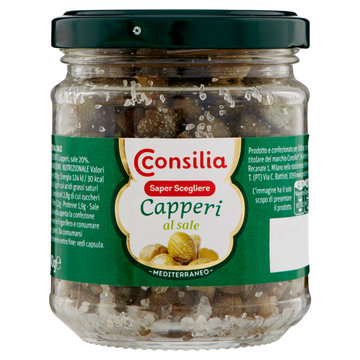 Consilia - Capperi al Sale 140g