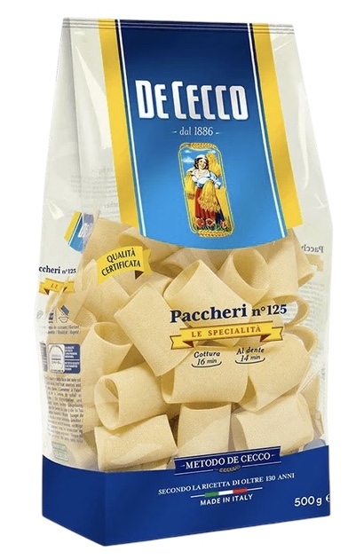 De Cecco - Paccheri N°125 500g