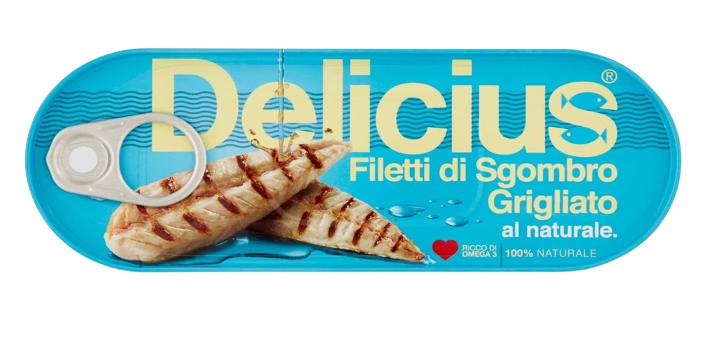 Delicius - Filetti di Sgombro in Salamoia 110g