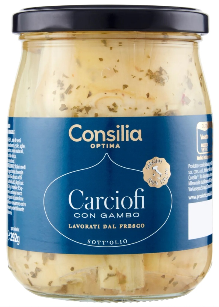 Consilia - Carciofi con Gambo 580g