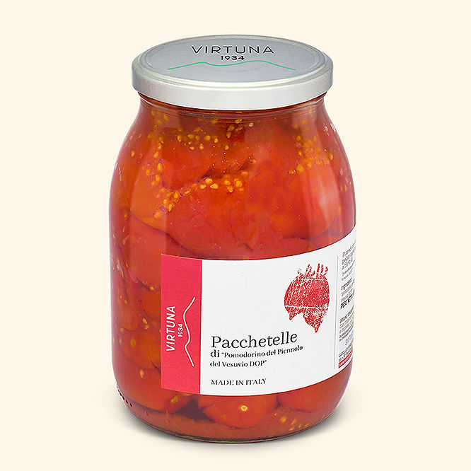 Virtuna - Pacchetelle Piennolo Cherry Tomato DOP 古老典型優質新鮮櫻桃蕃茄 1Kg