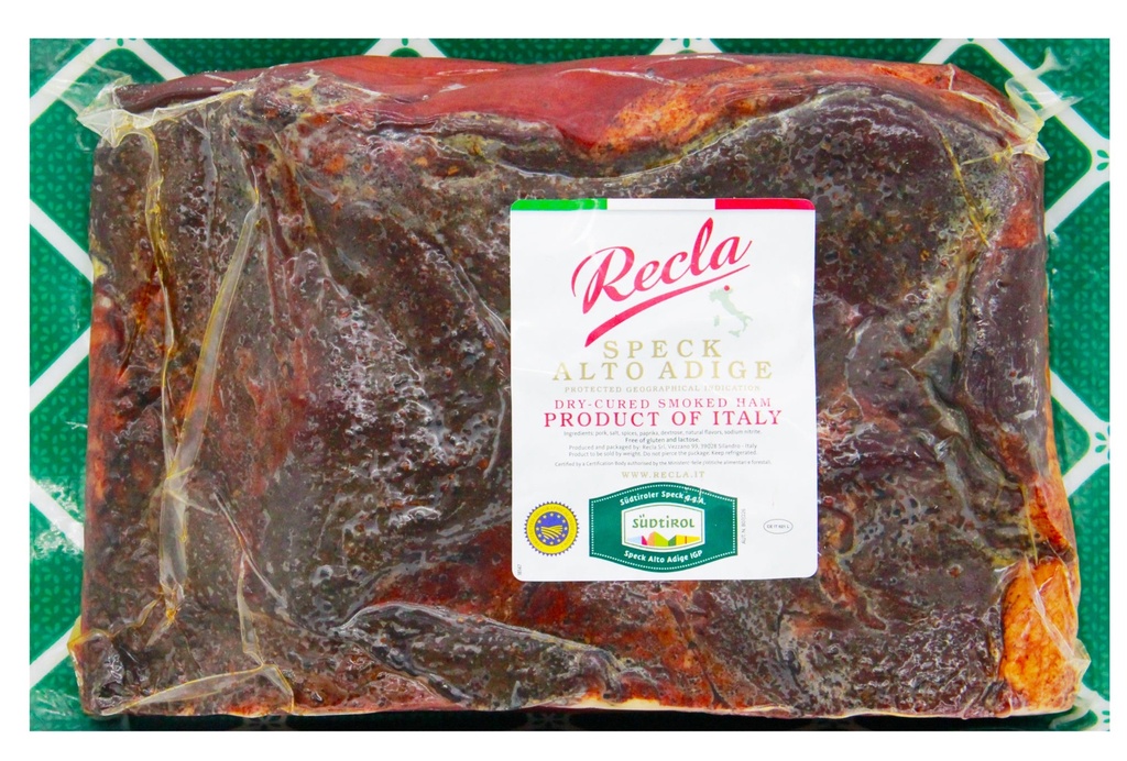 KG-Recla- Speck Alto Adige PGI Prosciutto Crudo Affumicato