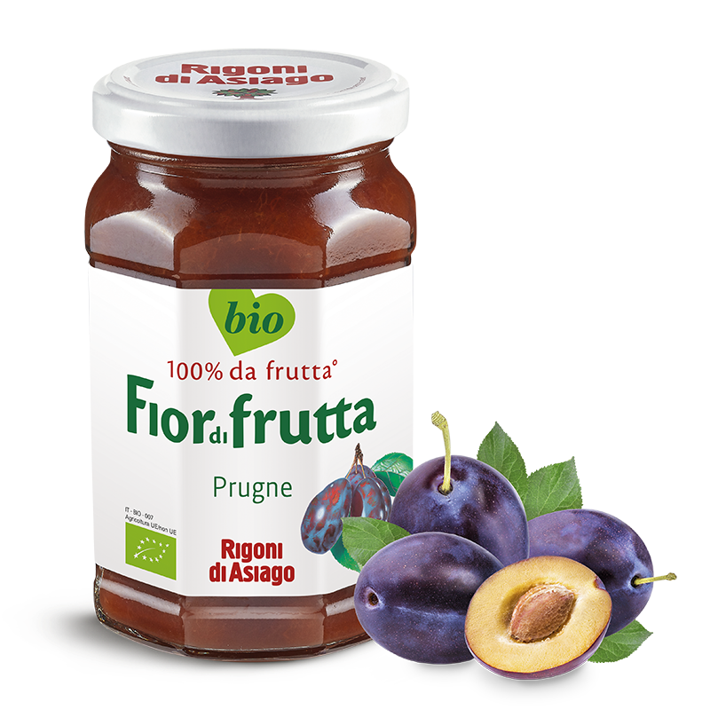 Rigoni di Asiago - Fiordifrutta Plum Organic Fruit Spread 有機西梅果醬 330g