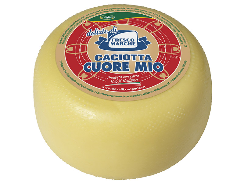 Trevalli - Cuore Mio Cow Milk Caciotta Cheese 意大利牛奶羊奶混合芝士