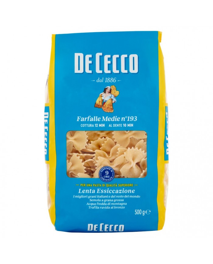 De Cecco - Farfalle N°93 意大利蝴蝶粉 500g