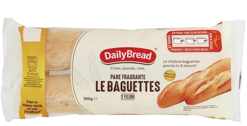 DailyBread - Daily Precooked Baguette 300g