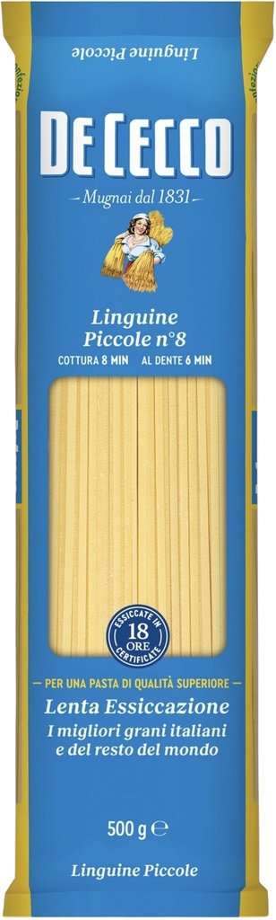 De Cecco - Thin Linguine N°8 500g