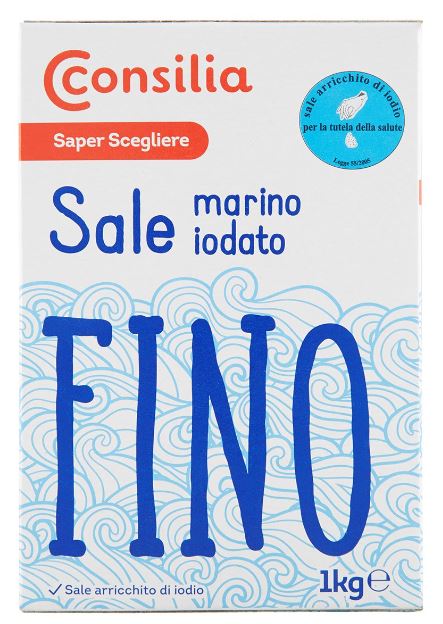 Consilia - Sale Fino Iodato 1Kg