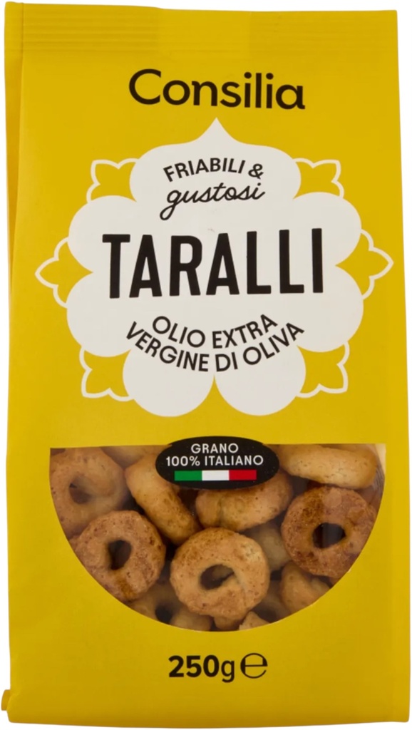 Consilia - Classic Taralli 250g  意大利「小水泡」曲奇