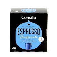 Consilia - Caffe’ Decaffeinato Nespresso 10 Capsules