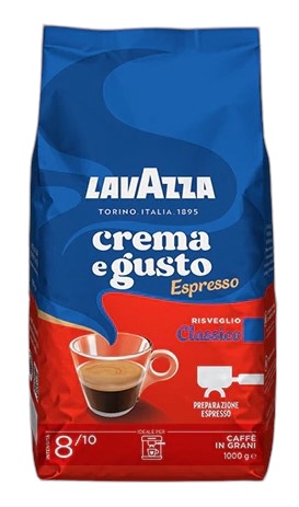 LavAzza - Caffe’ in Grani Crema e Gusto 1Kg