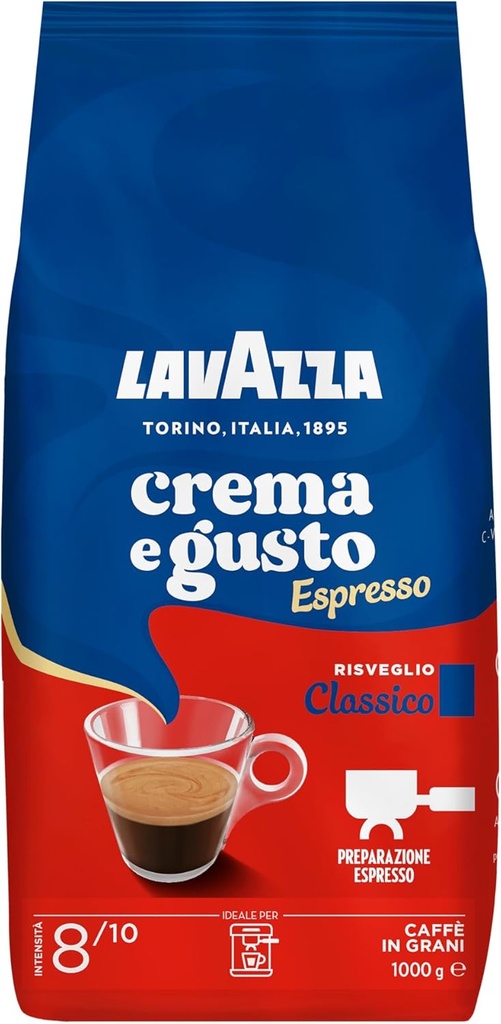LavAzza - Coffee Beans Crema & Gusto 烘焙咖啡豆 1Kg