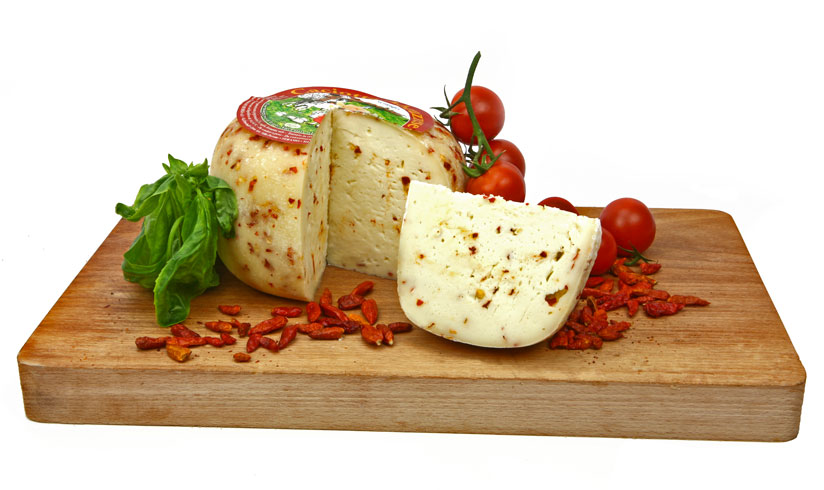 De Remigis - Spicy Caciotta Cheese with Chili Pepper 意大利辣椒牛奶芝士