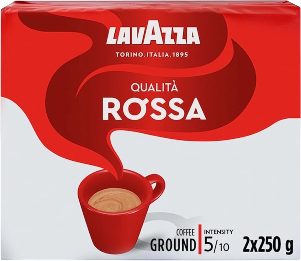 LavAzza - Ground Coffee Red 意大利精裝咖啡粉 250g x 2 Packs