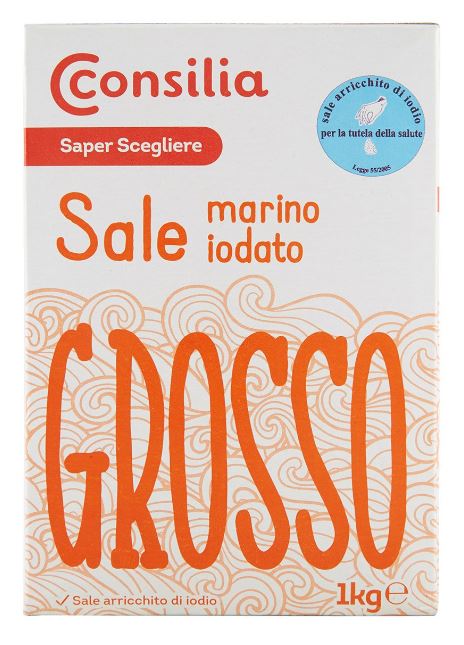 Consilia - Marino Iodized Coarse Salt 1Kg