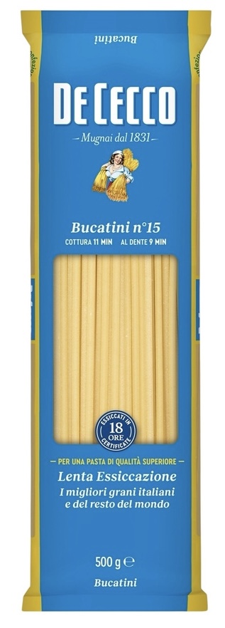 De Cecco - Bucatini N°15 500g