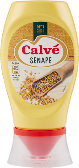 Calve' - Senape,  bottiglia spremibile  250g